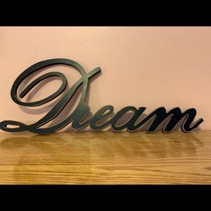 “Dream” Wall Decor